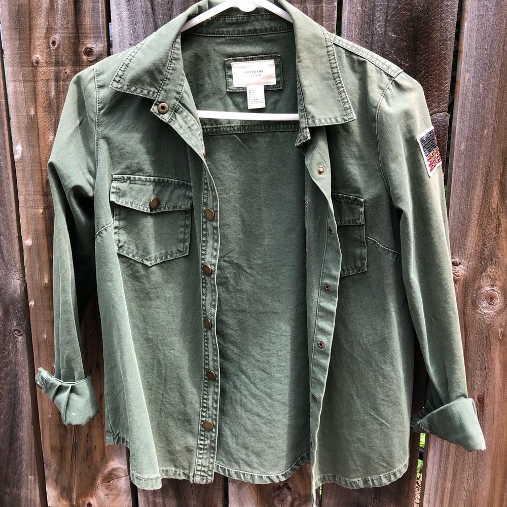 Army Green Jacket Forever 21